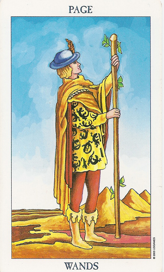 Page-of-Wands